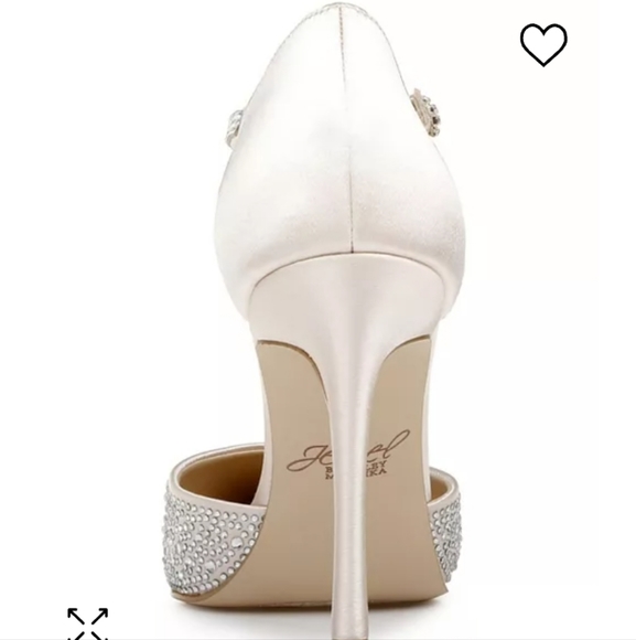 Jewel by Badgley Mischka Jailene Evening Pumps Champagne -5.5 - Picture 3 of 10